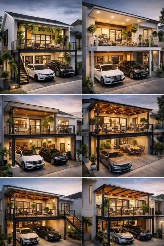 Mezannine Teras Rumah Keren di Kembangan