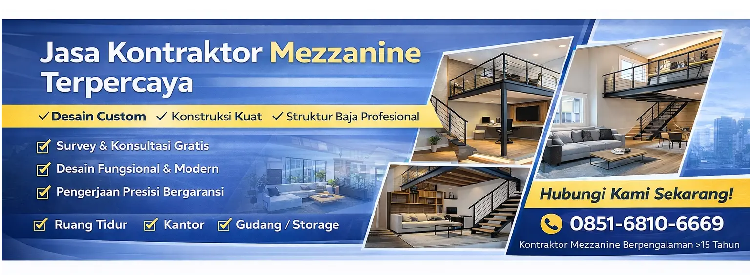 Jasa Pembuatan Mezzanine kembangan Bergaransi
